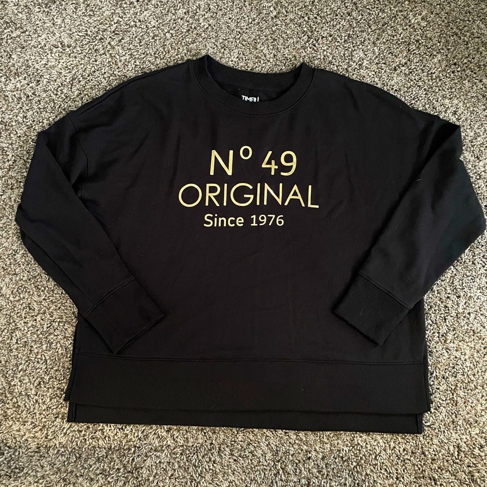 Black and Gold Women's Sweater